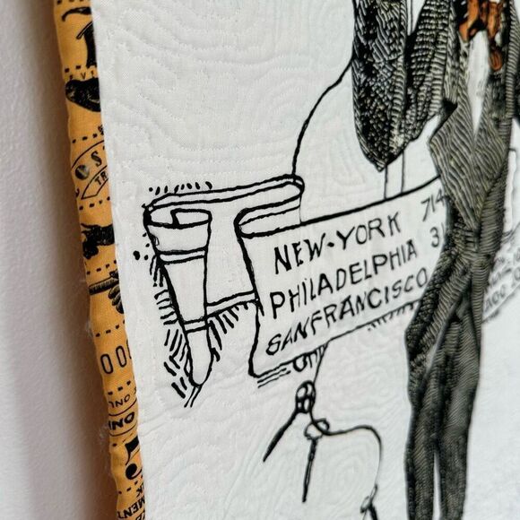 Halloween Skeleton Collars & Cuffs Costume Makers Ball Panel by J. Wecker Frisch - Picture 11 of 16